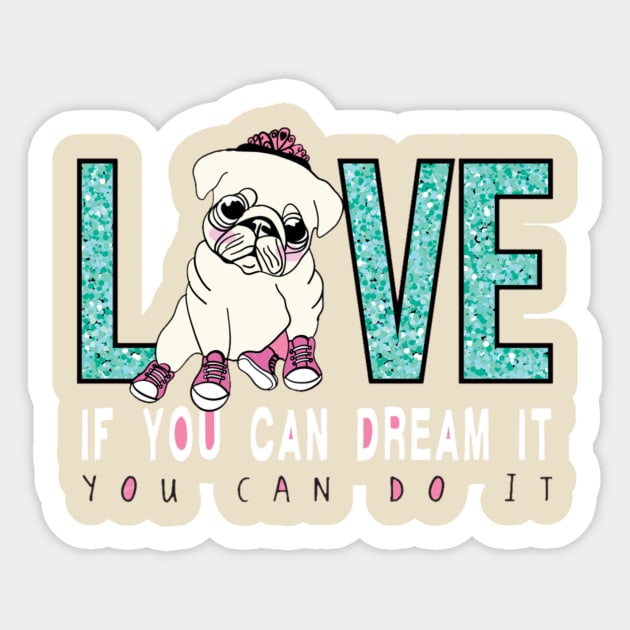 Funny dog Sticker by FunnyHedgehog